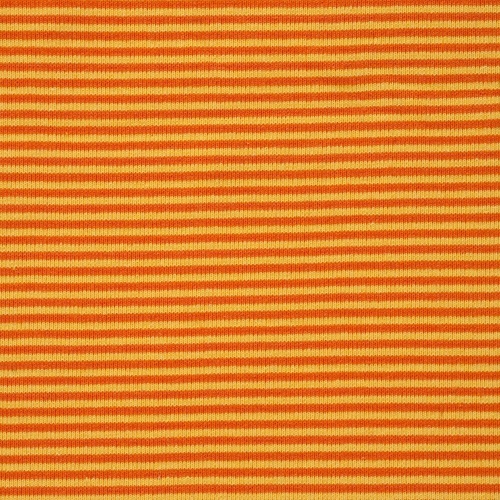 Gelb/Orange, Breite der Streifen: 2 mm, Bündchen glatt, Material-Nummer: BG-5
