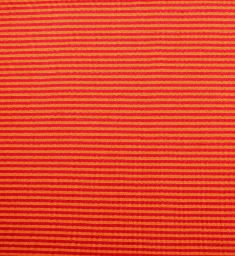 Orange/Rot, Breite der Streifen: 2 mm, Bündchen glatt, Material-Nummer: BG-8