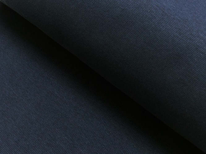 Dunkel-Blau, Bündchen glatt, Material-Nummer: B-3