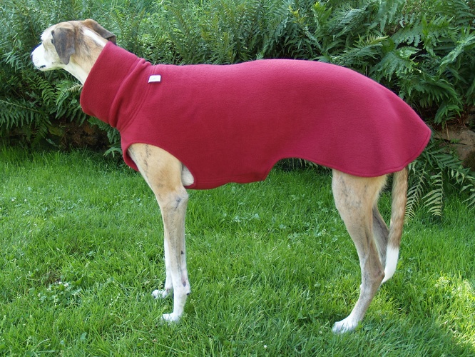 Fleece: Bordeux-Rot, Bestell-Nr.: PG-BR-L, Preis: 39,50€