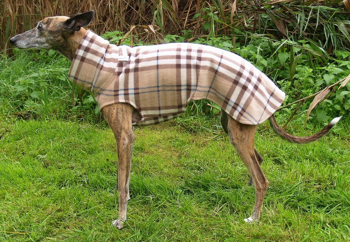 Fleece: Karo Camel, Bestell-Nr.: PW-K/CA-S, Preis: 37,00€