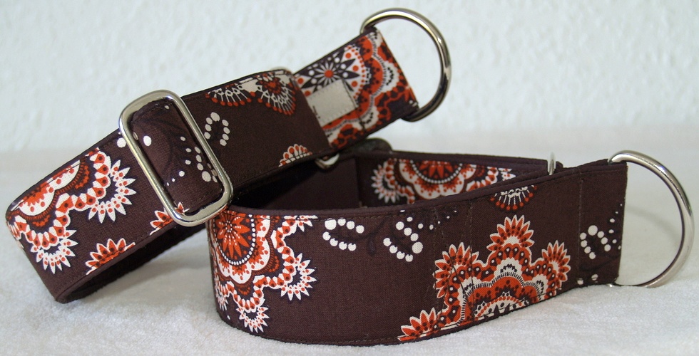 Modell "Braun-Orange Blumen"