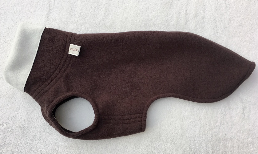 Dunkel-Braun / Ecru, Material-Nummer: DF-17