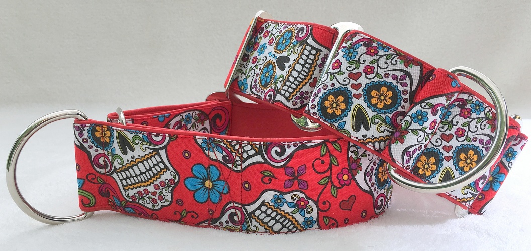 Modell "Mexican Skulls Rot"