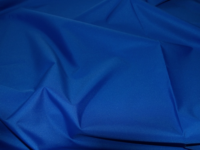 Royal-Blau, wasserdicht, wasserabweisend, Segeltuch, leichte Struktur der Oberfläche, schwach glänzend, schwere Qualität, sehr strapazierfähig, Material-Nummer: WS-24