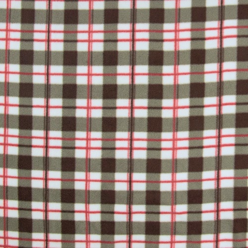 Karo Beige/Braun, Material-Nummer: FG-101