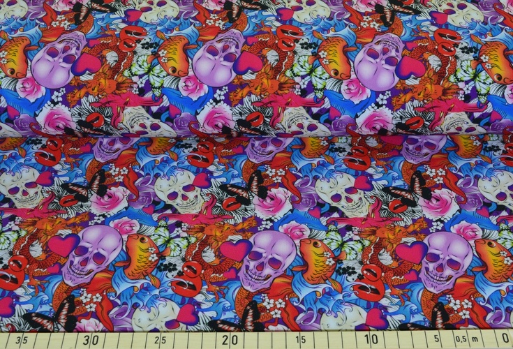 NANO-SOFTSHELL, "Graffiti", Material-Nummer: S-51
