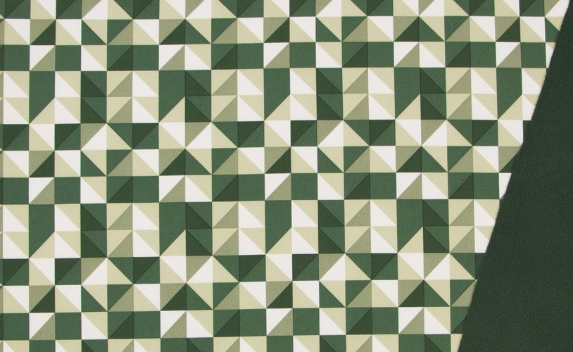 NANO-SOFTSHELL, "Mosaik Olive-Grün", Material-Nummer: S-35