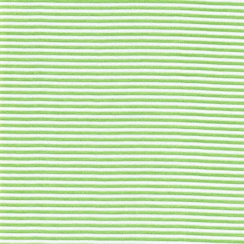 Hell-Grün/Weiß, Breite der Streifen: 2 mm, Bündchen glatt, Material-Nummer: BG-64