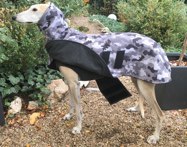 Mantel + Body in Fleece Anthrazit, Bestellnummer: SOG/B-CAMG/AN-L/XL, Preis: 102,50€