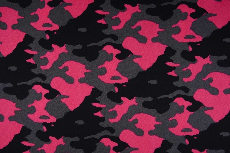  SWEATSHIRT, Camouflage Pink, 50% Baumwolle, 50% Polyester, Material-Nummer: SW-29