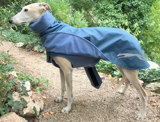 Mantel + Body in Fleece Eisblau, Bestellnummer: RG/B-EBL-S, Preis: 101,50€