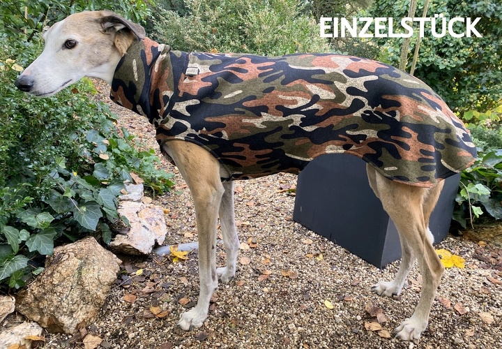 EINZELSTÜCK, Strickfleece: Camouflage Melange, Bestell-Nr.: SG-CAM-XL, Preis: 43,00€