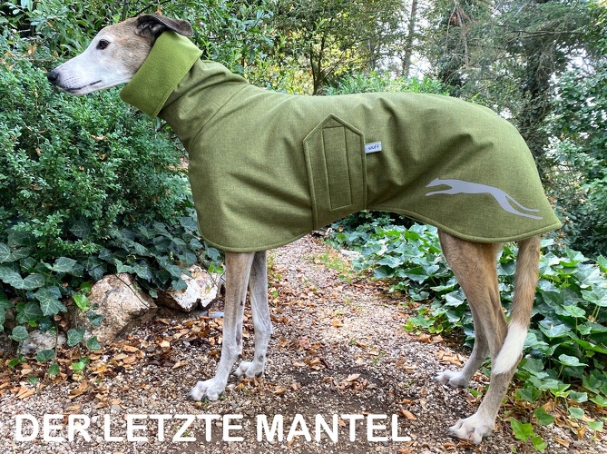 NUR NOCH SO LIEFERBAR, Außen: Dunkel-Moosgrün Melange, Innen: Fleece Moos-Grün 2, Bestellnummer: RG-MGR2-M, Preis: 84,00€