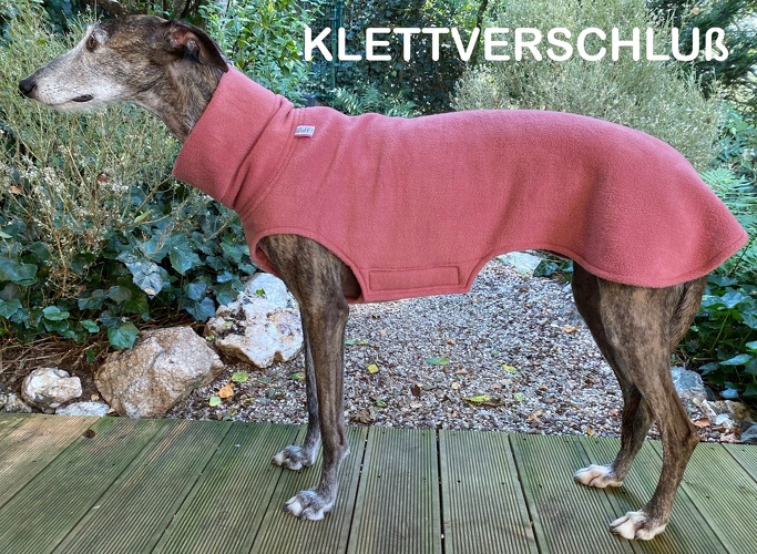 MIT EINSEITIGEM KLETT, Fleece: Altrosa, Bestell-Nr.: PW-ARO-S-K, Preis: 43,50€