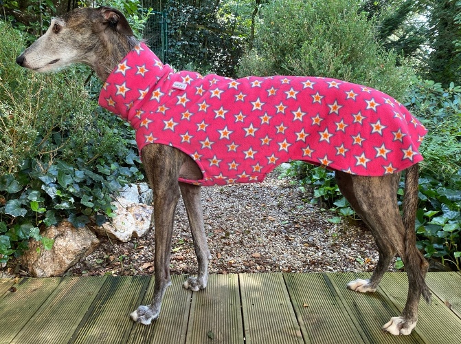 Sterne Pink, Material-Nummer: FG-55