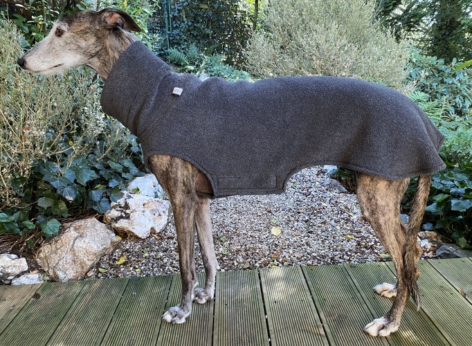 Fleece: Dunkelgrau Melange, Bestell-Nr.: PW-DGM-L, Preis: 37,00€