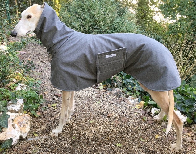 Außen: Softshell Grau meliert, Innen: Fleece Grau, Bestellnummer: SOG-GM-L/XL, Preis: 82,00€