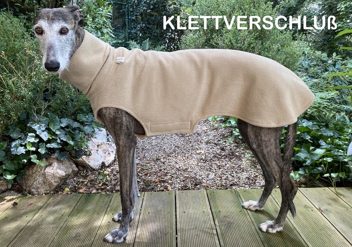 MIT EINSEITIGEM KLETT, Fleece: Sand, Bestell-Nr.: PW-SA-M-K, Preis: 43,50€
