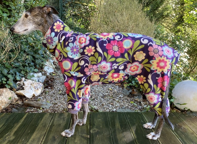 Blumen Lila, Material-Nummer: FG-19