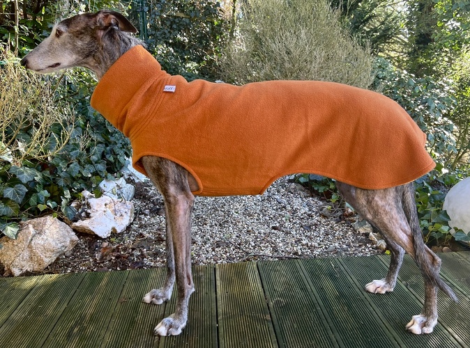 Fleece: Cognac, Bestell-Nr.: PW-COG-XS, Preis: 37,00€