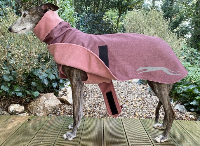 Mantel + Body in Fleece Hell-Altrosa , Bestellnummer: RG/B-AROM-S, Preis: 101,50€