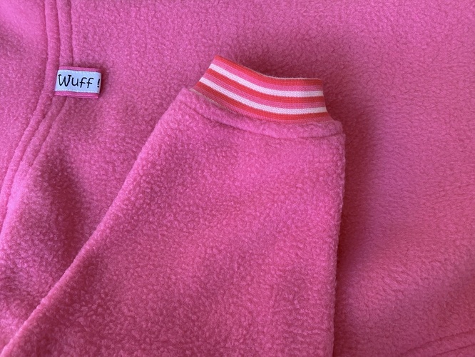 Bündchen: Rosa/Pink/Rot, Breite der Streifen: 2 mm, Bündchen glatt, Material-Nummer: BG-35