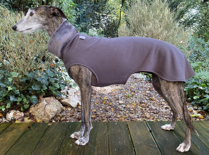 Alpenfleece: Dunkelgrau, Kragen abgesetzt, Bestell-Nr.: AG-DG-XL, Preis: 44,50€