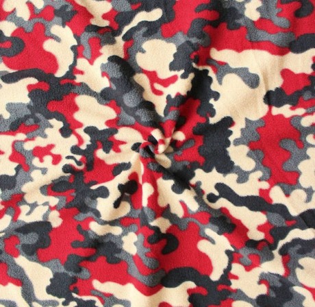 Camouflage Rot, Material-Nummer: FG-73